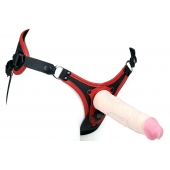 Пояс унисекс UNISEX Style с 2 насадками - LOVETOY (А-Полимер) - купить с доставкой в Новом Уренгое