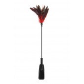 Стек-щекоталка Sweet Caress Feather Whip - 58 см. - Sweet Caress - купить с доставкой в Новом Уренгое
