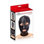 Маска-шлем с прорезями для глаз и рта - Fetish Tentation - купить с доставкой в Новом Уренгое