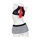 Надувная секс-кукла с реалистичной головой в костюме учительницы - ToyFa - в Новом Уренгое купить с доставкой Надувная секс-кукла с реалистичной головой в костюме учительницы - ToyFa - в Новом Уренгое купить с доставкой