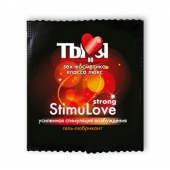 Разогревающий гель-лубрикант Stimulove Strong в одноразовой упаковке - 4 гр. - Биоритм - купить с доставкой в Новом Уренгое