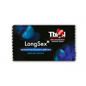 Пролонгирующий крем LongSex в одноразовой упаковке - 1,5 гр. - Биоритм - купить с доставкой в Новом Уренгое