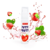 Гель-смазка Tutti-frutti с земляничным вкусом - 30 гр. - Биоритм - купить с доставкой в Новом Уренгое