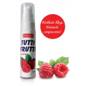 Гель-смазка Tutti-frutti с малиновым вкусом - 30 гр. - Биоритм - купить с доставкой в Новом Уренгое