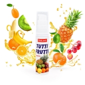 Гель-смазка Tutti-frutti со вкусом тропических фруктов - 30 гр. - Биоритм - купить с доставкой в Новом Уренгое