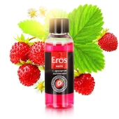 Массажное масло Eros fantasy с ароматом земляники - 50 мл. - Биоритм - купить с доставкой в Новом Уренгое