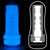 Светящийся в темноте мастурбатор Lumino Play Masturbator Ribbed - Lovetoy - в Новом Уренгое купить с доставкой