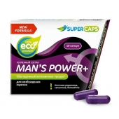 Возбуждающее средство для мужчин Mans Power plus - 10 капсул (0,35 гр.) +1 в подарок - SuperCaps - купить с доставкой в Новом Уренгое