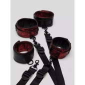 Изысканный набор фиксаций на кровати Reversible Under Mattress Restraint Set - Fifty Shades of Grey - купить с доставкой в Новом Уренгое