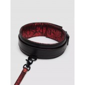 Стильный ошейник с поводком Reversible Faux Leather Collar and Lead - Fifty Shades of Grey - купить с доставкой в Новом Уренгое