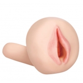 Мастурбатор-вагина с вибрацией REALSTUFF YOUNG   TIGHT - Dream Toys - в Новом Уренгое купить с доставкой