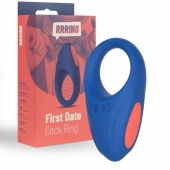 Синее эрекционное кольцо RRRING First Date Cock Ring - FeelzToys - в Новом Уренгое купить с доставкой