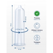 Презервативы MY.SIZE размер 47 - 10 шт. - My.Size - купить с доставкой в Новом Уренгое