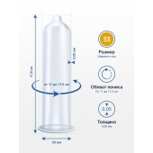 Презервативы MY.SIZE размер 53 - 10 шт. - My.Size - купить с доставкой в Новом Уренгое