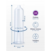 Презервативы MY.SIZE размер 69 - 3 шт. - My.Size - купить с доставкой в Новом Уренгое