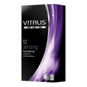 Презервативы с утолщённой стенкой VITALIS PREMIUM strong - 12 шт. - Vitalis - купить с доставкой в Новом Уренгое