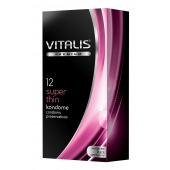 Ультратонкие презервативы VITALIS PREMIUM super thin - 12 шт. - Vitalis - купить с доставкой в Новом Уренгое