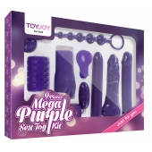 Эротический набор Toy Joy Mega Purple - Toy Joy - купить с доставкой в Новом Уренгое