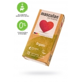 Экологически чистые презервативы Masculan Organic - 10 шт. - Masculan - купить с доставкой в Новом Уренгое