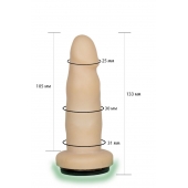 Телесная насадка Harness - 13,3 см. - LOVETOY (А-Полимер) - купить с доставкой в Новом Уренгое
