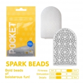 Карманный мастурбатор Spark Beads - Tenga - в Новом Уренгое купить с доставкой