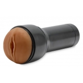 Коричневый мастурбатор-вагина Feel Stroker - Kiiroo - в Новом Уренгое купить с доставкой