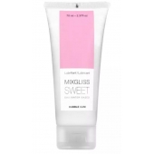 Смазка на водной основе Mixgliss Sweet с ароматом бабл-гам - 70 мл. - Mixgliss - купить с доставкой в Новом Уренгое