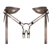 Бронзовый пояс для насадок Desirous Harness - Strap-on-me - купить с доставкой в Новом Уренгое