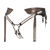Бронзовый пояс для насадок Desirous Harness - Strap-on-me - купить с доставкой в Новом Уренгое