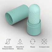 Мятный двусторонний мастурбатор Arcwave Ghost Pocket Stroker - Arcwave - в Новом Уренгое купить с доставкой