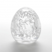 Мастурбатор-яйцо Keith Haring EGG DANCE - Tenga - в Новом Уренгое купить с доставкой