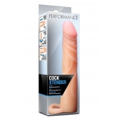 Телесная насадка на пенис Cock Xtender - 17,7 см. - Blush Novelties - в Новом Уренгое купить с доставкой