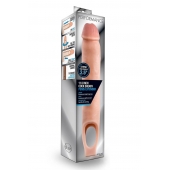 Телесная насадка на пенис 11.5 Inch Cock Sheath Penis Extender - 29,2 см. - Blush Novelties - в Новом Уренгое купить с доставкой