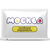 Универсальная смазка с ароматом солёной карамели  Москва Вкусная  - 10 мл. - Москва - купить с доставкой в Новом Уренгое