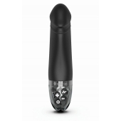 Черный вибратор с электростимуляцией Real Deal Neal - 16,5 см. - MyStim - купить с доставкой в Новом Уренгое