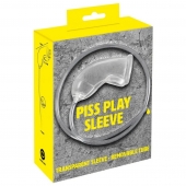 Прозрачная насадка на пенис Piss Play Sleeve для игр с мочеиспусканием - Orion - купить с доставкой в Новом Уренгое