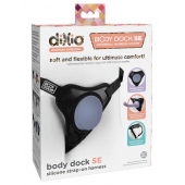 Черные трусики для страпона Body Dock SE на регулируемых ремнях - Pipedream - купить с доставкой в Новом Уренгое