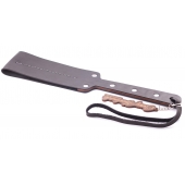 Гладкий мягкий удлиненный пэддл с заклепками - 32 см. - Crazy Handmade - купить с доставкой в Новом Уренгое