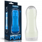 Светящийся в темноте мастурбатор Lumino Play Masturbator Pocketed - Lovetoy - в Новом Уренгое купить с доставкой