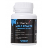 Капсулы для мужчин Erotichard male power - 20 капсул (0,370 гр.) - Erotic Hard - купить с доставкой в Новом Уренгое