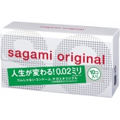 Ультратонкие презервативы Sagami Original 0.02 - 10 шт. - Sagami - купить с доставкой в Новом Уренгое