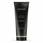 Массажный легкий крем WICKED Sage plus Sea Salt - 120 мл. - Wicked - купить с доставкой в Новом Уренгое
