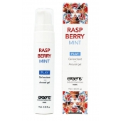 Возбуждающий гель Raspberry Mint с ароматом малины и мяты - 15 мл. - Exsens - купить с доставкой в Новом Уренгое