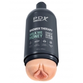 Телесный мастурбатор-вагина Shower Therapy Milk Me Honey - Pipedream - в Новом Уренгое купить с доставкой