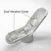 Белый мастурбатор Tenga Flip Zero Gravity с вибрацией - Tenga - в Новом Уренгое купить с доставкой