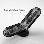 Черный мастурбатор Tenga Flip Zero Gravity с вибрацией - Tenga - в Новом Уренгое купить с доставкой