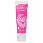 Возбуждающий гель на водно-силиконовой основе Cosmo Vibro с ароматом земляники - 50 гр. - Биоритм - купить с доставкой в Новом Уренгое