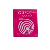 Стимулирующий интимный крем для женщин Cosmo G-spot - 2 гр. - Биоритм - купить с доставкой в Новом Уренгое