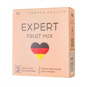 Ароматизированные презервативы EXPERT Fruit Mix - 3 шт. - Expert - купить с доставкой в Новом Уренгое