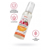 Съедобная гель-смазка Yovee «Двойной соблазн» с Д-пантенолом и вкусом клубники и дыни - 100 мл. - ToyFa - купить с доставкой в Новом Уренгое